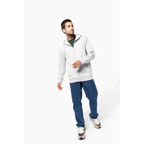Unisex full zip hoodie