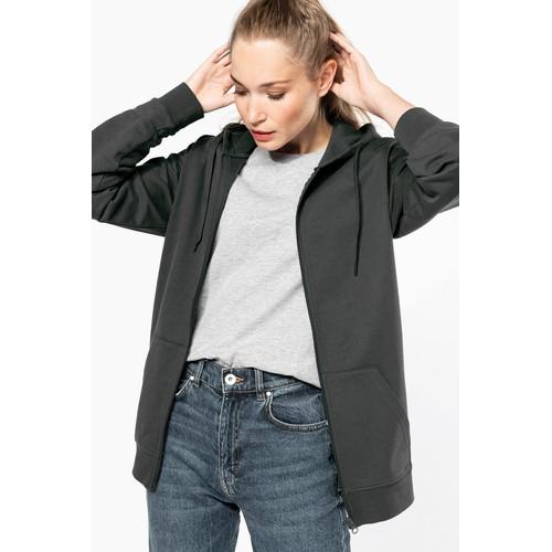 Unisex full zip hoodie