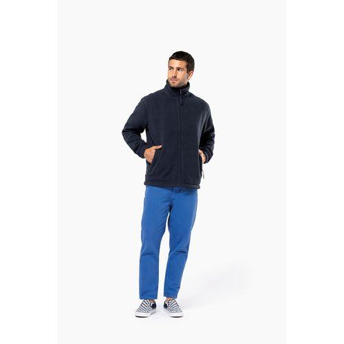 Unisex microfleece elasticated jacket