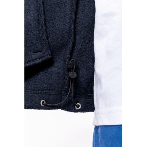 Unisex microfleece elasticated jacket
