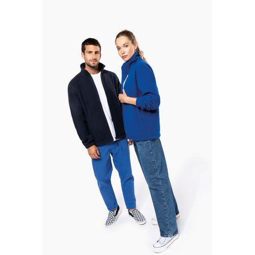 Unisex microfleece elasticated jacket