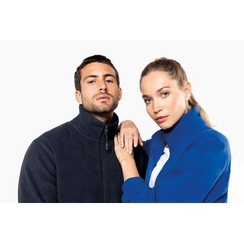 Unisex microfleece elasticated jacket