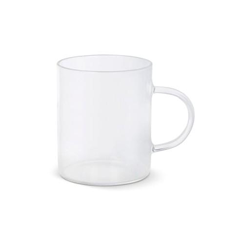 Coffee glass with handle Vardez 180 ml