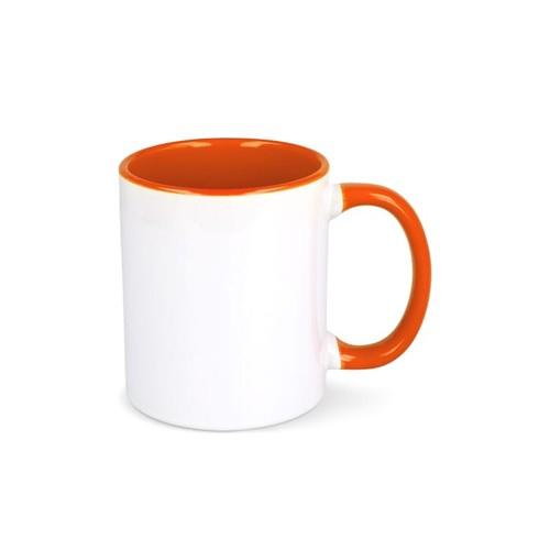 Mug subli Oslo colored inside &amp; handle 300ml