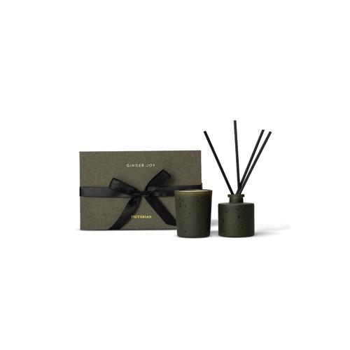 Boîte à bougie/diffuseur victorienne Ginger Joy