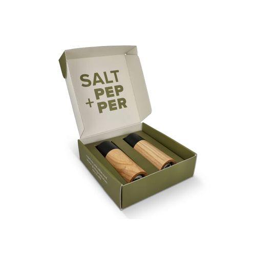 InSideOut Wooden Salt and Pepper Mill set