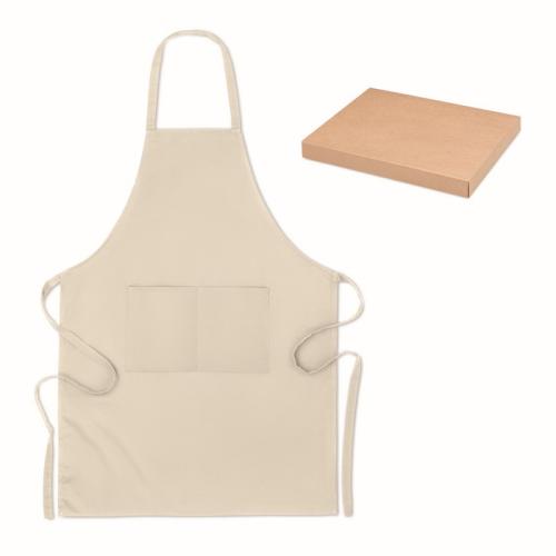 Organic cotton apron 200 gr/m² MO6262-13