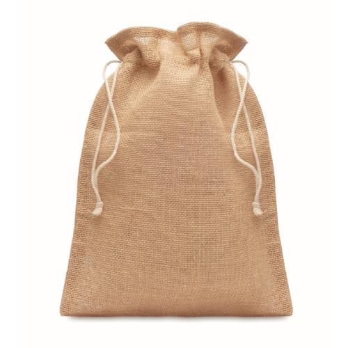 Sac cadeau moyen en jute       MO9929-13