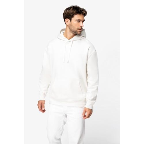 Sweat-shirt écoresponsable à capuche à épaules tombantes molleton gratté unisexe