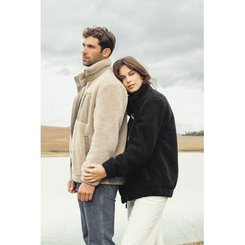 Veste écoresponsable en sherpa unisexe