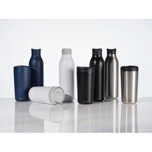 Mug 400ml en acier recyclé RCS Avira Alix