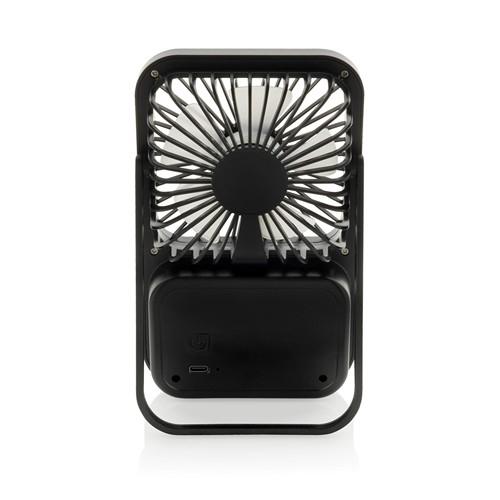 Ventilateur de bureau en plastique recyclé RCS Aervina