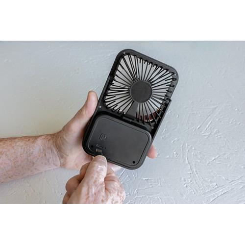 Ventilateur de bureau en plastique recyclé RCS Aervina