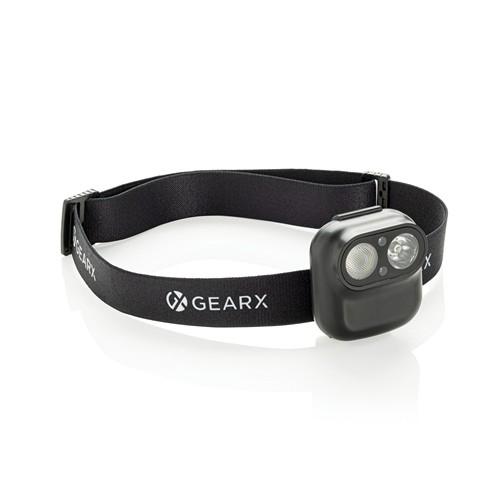 Lampe frontale avec capteur de mouvement en ABS RCS Gear X