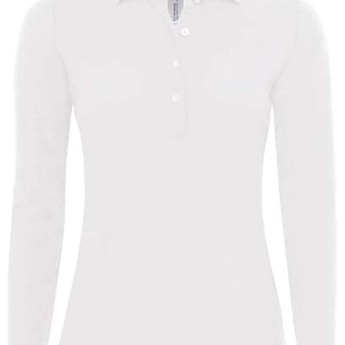 Safran ladies' long-sleeved polo shirt