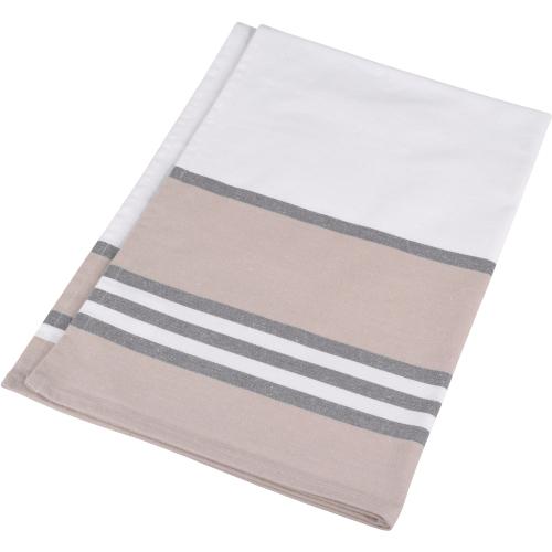 Striped tea towel