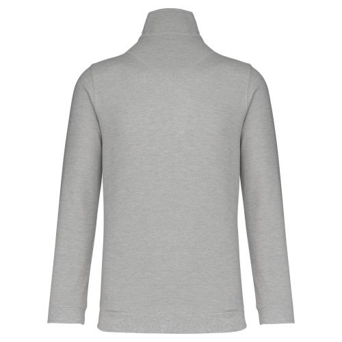 Trucker > Zip neck piqué sweatshirt