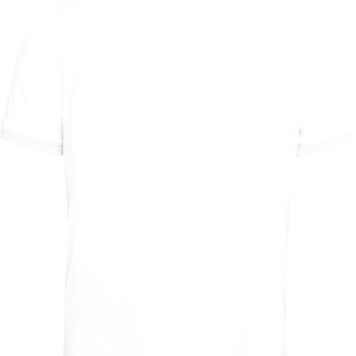 Men's short sleeved jersey polo shirt