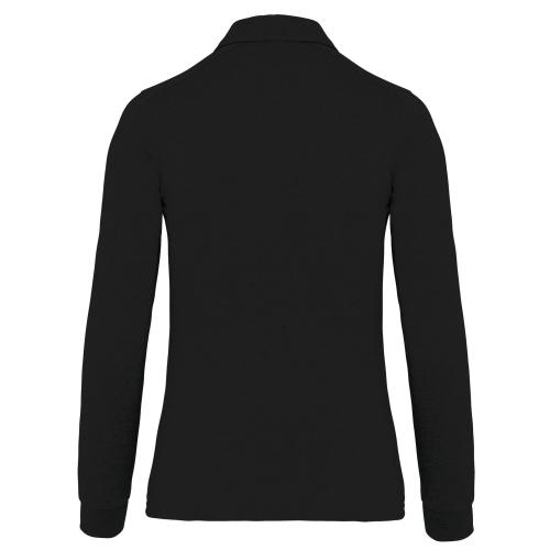 Ladies' long sleeve jersey polo shirt