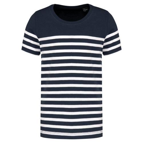 Kids' Organic crew neck sailor T-shirt