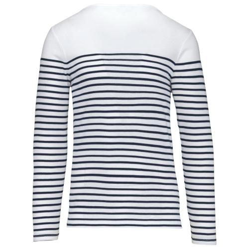 Men s long-sleeved Breton stripe top