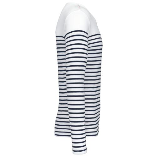 Men s long-sleeved Breton stripe top