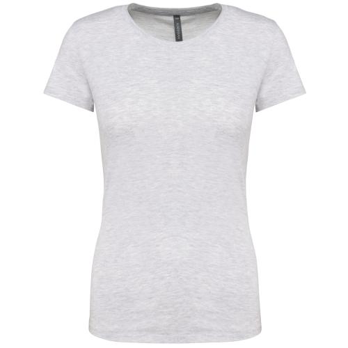 T-shirt col rond manches courtes femme