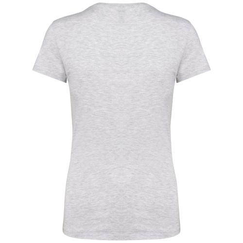 T-shirt col V manches courtes femme