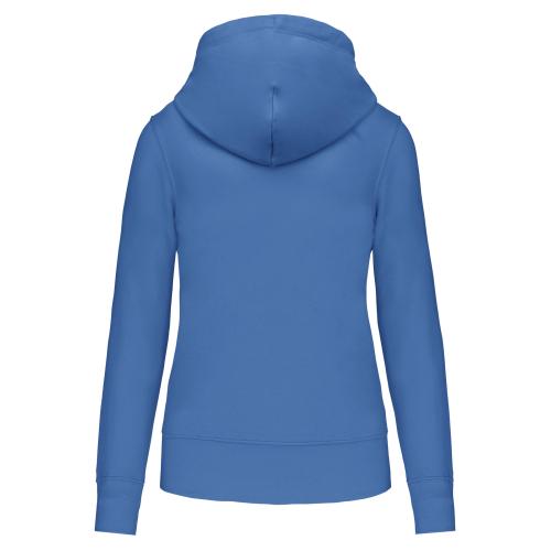 Sweat-shirt écoresponsable zippé à capuche femme