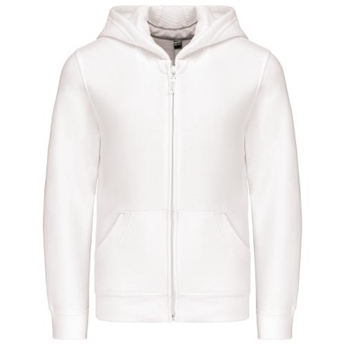 Kids' full zip hooded sweatshirt