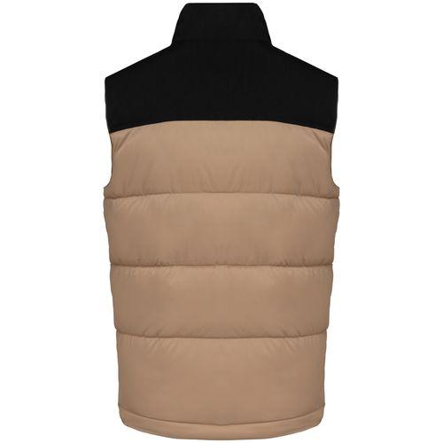 Bodywarmer matelassé bi-ton unisexe