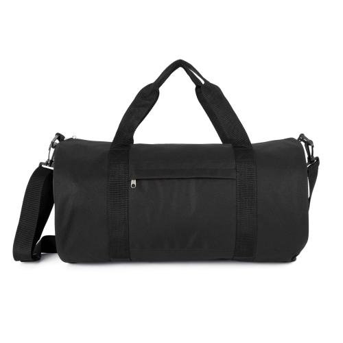 Recycled tube bag with front pocket