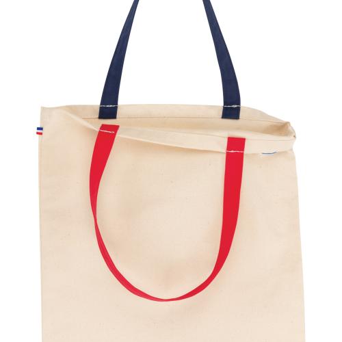 Three-tone shopping bag