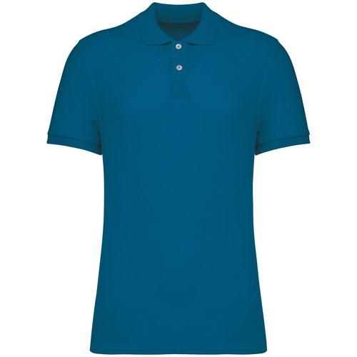 Polo écoresponsable maille piquée homme
