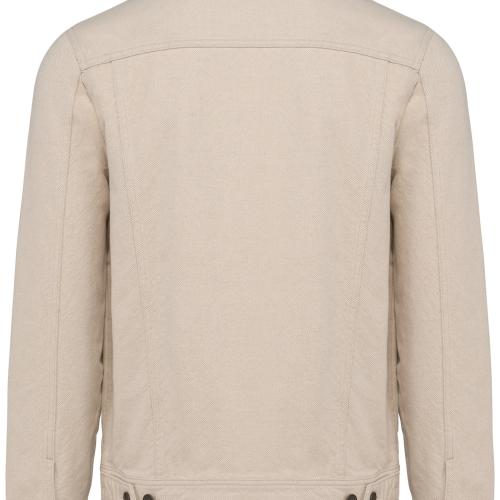 Men’s eco-friendly jacket with hemp