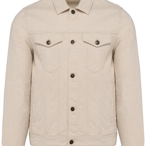 Men’s eco-friendly jacket with hemp