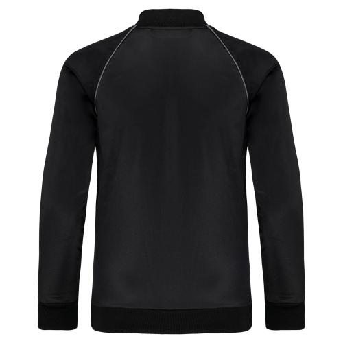 Kids zipped tracksuit top with piping 