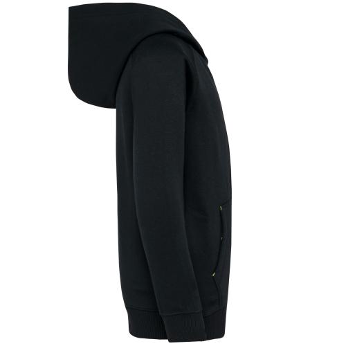 Kids zipped fleece hoodie