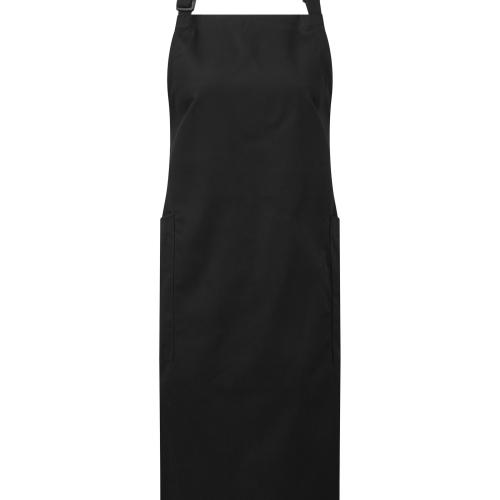 Recycled, organic bib apron