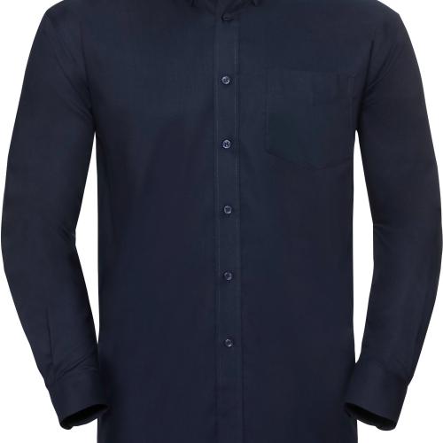 Men's Long-Sleeved Oxford Shirt