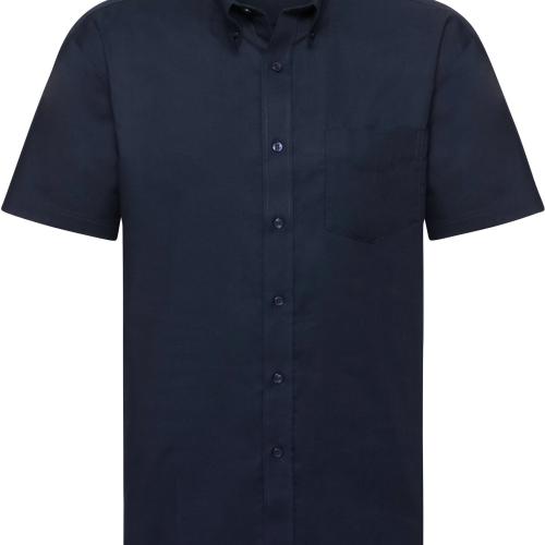 Short-Sleeved Men's Oxford Shirt