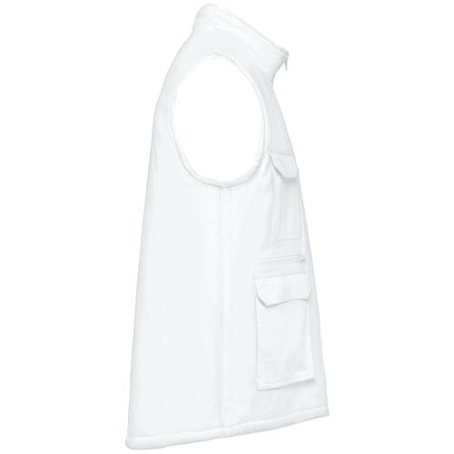 Gilet polycoton multipoches rembourré unisexe