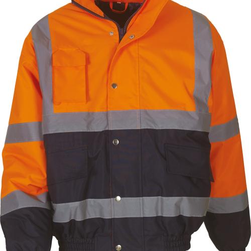 Hi-Vis Two Tone Bomber Jacket
