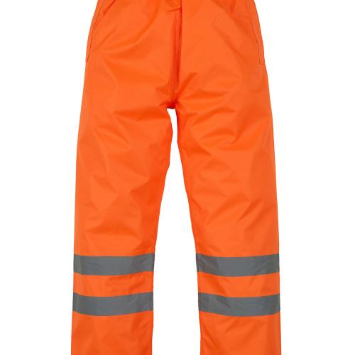 Hi-Vis Soft Flex Breathable Rain Trousers
