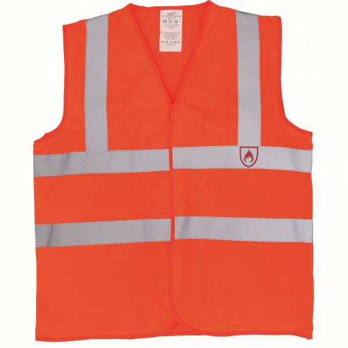 High Visibility And Flame Retardant Gilet