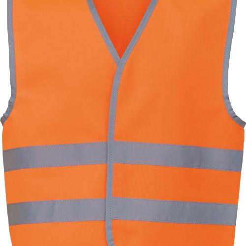 Gilet with Reflective Hem & Strips