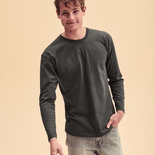 Men's Valueweight long-sleeved T-Shirt (61-038-0)