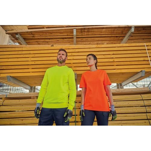 Pantalon cargo unisexe avec bas élastiqué et bande réfléchissante