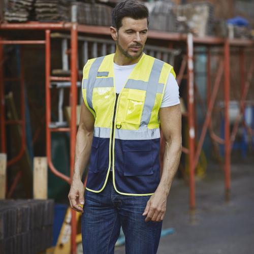 Hi-Vis Top Cool executive waistcoat
