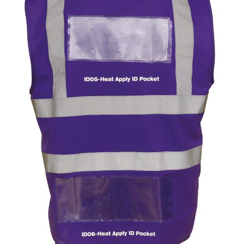 Heat Apply ID Pockets (Packs of 50)